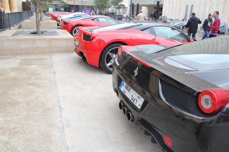 Ferrari Car Show at Beirut Souks